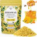 Beeswax pellets 2LB, VEGISHINE Pure and Natural Yellow Beeswax for DIY Skin Care, Lip Balm, Polishing, Lotion, Soap, Candle Making Supplies