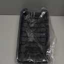 Black Leather Center Console Armrest Lid Cover Box, Leather Armrest Cover Center Console Cushion, Replacement for Altima 2013-2018