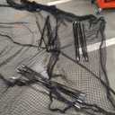 Baseball Batting Cage Net - 30x13x9FT Softball Batting Cage for Backyard with Pitching Machine Hole, Baseball Practice Pitching Net Training Equipment with Target Cloth+Ball Tee+Carry Bag