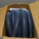 Pool Vacuum Hose With Swivel Cuff 1-1/4" Diameter 27FT Flexible Heavy Duty Pool Vacuum Cleaning Hose Perfect for Above&In Ground Swimming Pool