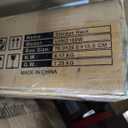 S1 Kitchen Bakers Rack with Power Outlet, Microwave Stand with Storage 5-Tiers, Freestanding Coffee Bar Table with 4 Hooks, Kitchen Storage Shelf 13" D x 22.9" W x 58.3" H, Rustic Brown