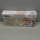 bella 2 Slice Slim Toaster, Fits-anywhere Kitchenware, 6 Setting Shade Control with Reheat & Cancel Buttons, Fits sourdough, 10 Long Slot, Anti Jam & Auto Shutoff, 900 Watt, Oatmilk