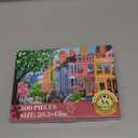 500 Pieces Puzzles for Adults, Spring Puzzle for Adults Elderly, Colorful Street Jigsaw Puzzle, Recycled Paper Puzzle 500 Pieces, Family Activity Game Nights Gifts 20.5x15 in