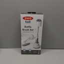OXO Tot Bottle Brush with Nipple Cleaner and Stand Gray, 2-Pack