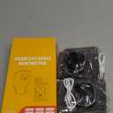 2PCS Foot Renew Triple Method Massager, 2 in 1 Foot Massager for Neuropathy, Feet Massage with 3 Vibration Mode & 4 Heat Levels, Wireless Portable Ankle Massager for Home or Travel Use