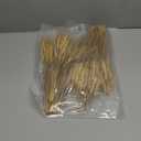 Sukh 100 Stems Dried Wheat Stalks for Decor - Sheaves Grass Natural Bunch Flowers Home Wedding Table Kitchen Boho Farmhouse Fall Arrangement DIY Decoration 12.9 Inches (Primary Color)