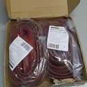 Flexible PVC Carpet Edge Trim, Self Adhesive Floor Transition Strip from Carpet to Tile, Waterproof Edging for Rugs & Mats for High Traffic Safety, Fits Thin Carpets 5mm (0.2")-(Dark Brown-10FT)