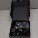 Dash Cam Front and Rear, 1080P Dash Camera for Cars, 3 Channel Car Camera Front Rear and Inside with 32GB Card, Loop Recording, Night Vision, HDR, 24Hr Parking, G-Sensor (Black)