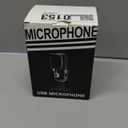 USB Microphone for PC Gaming: Condenser Microphone RGB for Gamer with Stand Mic - Recording Mic for Computer&Laptop with Qiuck Mute - Desk Podcast Mic for Podcast & Singing & Streaming & Youtube White