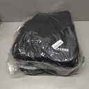 Seat Cushion,Lumbar Support Pillow for Office Chair,Memory Foam Coccyx Seat Cushion,Ergonomic Mesh Back Support Pillow,Office Desk Chair Cushion for Sciatica,Back&Tailbone Pain Relief,Black