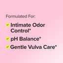 2 x URO pH Balance Probiotic Wash for Vaginal Odor, Vanilla + Honey 6.75 oz