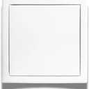 Metal Access Panel  Loft & Inspection Hatch  Wall & Ceiling Panel  Push Lock & Open  Epoxy Powder Coating for Corrosion & Rust - Use as Meter Box, Fuse Box Cover (150 x 150 mm)