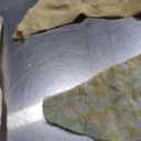 Creative Co-Op Cotton Kantha Vintage Sari Fabric Pennant Garland, Multicolor