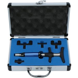 Chiropractic Adjusting Tool, 6 Levels Manual Spine Chiropractic Adjustment Correction Tool, Force Spine Adjusting Massager for Improve Joint Pain(4 Heads)