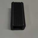 2" to 1-1/4" Hitch Receiver Adapter Insert Sleeve Mount - 2 Inches to 1.25 Inches Converter for Bike Rack and Cargo Carriers