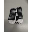 Lux Dual Grip Socks - Soccer Grip Socks for Men and Women. GripArray Performance & Comfort (Small, Black)