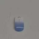 RAPIQUE Bluetooth Wireless Mouse - (BT5.1+USB) Dual Connectivity, Quiet Click, Low Power, and 1600 DPI, Portable Cordless Mouse for Laptop, MacBook Pro/ Air, iPad (Gradient Sky Blue)