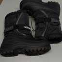 Adjustable Ankle Kids Snow Boots Waterproof Warm, Winter Non-Slip Shoes with Thick Curly Plush Lining & P20 Outsole for Children Little Kid 2