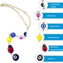 2 x Car Rearview Mirror Ornaments, Car decor, car charm, purse charms, Fashionable And Beautiful, Excellent Workmanship, Suitable For: Cars, Bags, Wallets, Etc