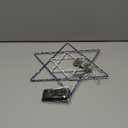 Hiboom Hanukkah Window Lights Decorations, 8 Lighting Modes Star of David Hanukkah Decor 66 LED Blue Chanukah Lights with USB Powered for Jewish Christmas Party Decor Indoor Outdoor Home