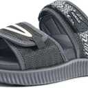 KuaiLu Womens Orthotic Adjustable Strap Slides Arch Support Slip On Sandals | Ladies Fashion Athletic Thick Cushion Recovery Walking Sandles With Comfortable Plantar Fasciitis, 7.5