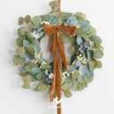 2 x HUIHUANG Cinnamon Velvet Ribbon 1 inch Frayed Velvet Ribbon Orange Crinkled Silk Velvet Ribbons for Ornaments Crafts, Christmas Tree Decoration, Fall Decor, Wreaths, Gift Wrapping, Flower Bouquet