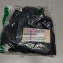 WDIRARA Men's Cut Out Front Mesh Sheer Mock Neck Long Sleeve Bodycon Party Blouse Tops (Medium, Black)