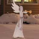 Walsunny Christmas Standing Angel 3D Extra Large Light Holiday Display Family Set