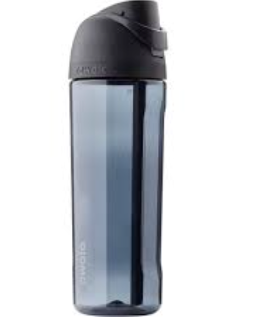 Owala FreeSip Clear Tritan Plastic Water Bottle with Straw, BPA-Free Sports Water Bottle, Great for Travel, 25 Oz