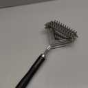 Grill Brush and Scraper Bristle Free  Safe BBQ Brush for Grill  18'' Stainless Grill Grate Cleaner - Safe Grill Accessories for Porcelain/Weber Gas/Charcoal Grill  Gifts for Grill Wizard