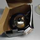 Stainless Steel Stovetop Whistling Tea Kettle 3 Liter (3-Quart) Classic Teapot with Ergonomic Handle, Works on Induction Cooktops-Blue 2409