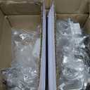 ZEROUNO Touch Dimmable Wall Mounted Reading Light Set of 2, Plug in Bedroom Bedside Lamp Wall Mount Sconce, White Corded Headboard Reading Lamp with USB C+A Charging Ports for Bedside Room