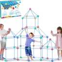 Fort Building Kit for Kids,339 Pieces Ultimate Forts Builder,STEM Construction Toy for 5-12 Years Old Boys and Girls,DIY Creative Fort Gift,STEM Building Toys with Storage Bag,Toy for Indoor & Outdoor