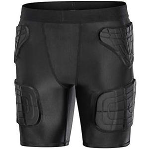 TUOY Youth Boys Padded Protective Shorts Padded Pants for Football Paintball Baseball XL