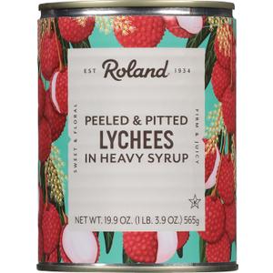 Roland Lychees in Heavy Syrup,20 Ounce, 1 Piece (Pack of 1)