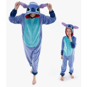 COSUSKET Snug Fit Unisex Adult Onesie Pajamas, Flannel Cosplay Animal One Piece Halloween Costume Sleepwear Homewear XL