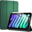 ProCase Smart Case for iPad mini 7 A17 Pro 2024/iPad Mini 6 2021 8.3 Inch iPad mini 7th/6th Gen, Hard Back Cover for iPad mini 8.3" 7th Gen A2995/A2996/A2993/6th Gen A2567 A2568 A2569 -Green