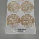 6 x Hadley Designs 20 Monthly Milestone Stickers for Baby Boy or Girl, Monthly Markers for Newborn Photos, Cute Month Labels for Growth Tracking, Gender Reveal or Shower Gift (Rustic)