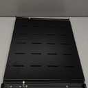 1U Sliding Rack Shelf 19" Server Rack Mount Cabinet 14"-22" Adjustable Depth 4 Post