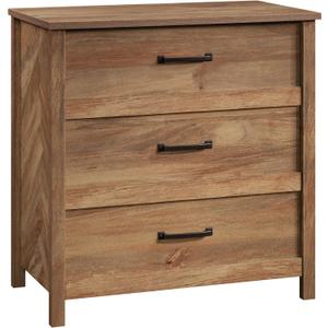 Sauder Cannery Bridge 3-Drawer Bedroom Chest in Sindoori Mango, Sindoori Mango Finish