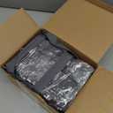 Clear Vinyl Zippered Storage Bags (3-Pack) 40L Sturdy Storage Bags for Sweaters, Blankets, Comforters, Bedding Sets and Much More! (Gray, 18x15x9)