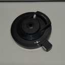 Outer Bowl Lid for Ninja NC500 NC501 Creami Deluxe Series Ice Cream Maker, Milkshakes Sorbet Yogurt Creamy Icecream Creamer Machine Reusable Replacement Accessories Parts, BPA-Free & Dishwasher Safe