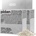 pidan Cassava Cat Litter with Tofu Litter clumping, Odor Control, Plant-Based Natural Ingredients, Ultra Absorbent and Fast Drying, Low Dust, Scented (5.3lbx2bags)