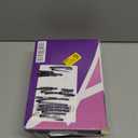 Amazing Abby - Iceberg - 24-Ounce Plastic Tumblers (Set of 8), Plastic Drinking Glasses, All-Clear High-Balls, Reusable Cups, Stackable, BPA-Free, Shatter-Proof, Dishwasher-Safe