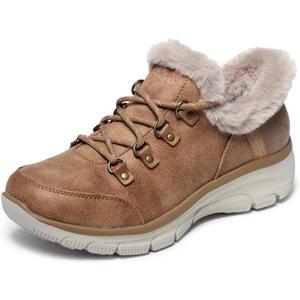 Skechers Women's Easy Going Fall Adventures Boots (8, Tan)