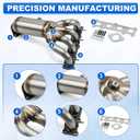 Front Catalytic Converter for 2017-2022 Jeep Compass 2.4L,2014-2018 Jeep Cherokee 2.4L,2015-2018 Jeep Renegade 2.4L,2013-2016 Dodge Dart 2.0/2.4L,2015-2019 Dodge ProMaster City 2.4L