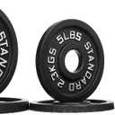 BalanceFrom Cast Iron Olympic 2-Inch Plate Weight Plate for Strength Training, Weightlifting and Crossfit, Multiple Packages