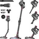 RONEAIR Cordless Vacuum Cleaner for Home,Cleans Under Furniture Without Bending,40Kpa 45Mins,Self-Standing,Powerful Stick Vacuum Cordless for Pet Hair,Hard Floors,Carpets,Car