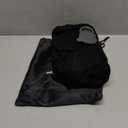 Maliton Inflatable Travel Pillow for Airplane Comfortable Sleeping to Relieve Neck and Shoulder Pain, Support Head Inflatable Pillow for Long Flights, Used for Airplanes, Cars, Trains, Office(Black)