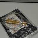 Goothdurs Speed Jump Rope Tangle-Free with Ball Bearing - Adjustable & Self-Locking Aluminum Skipping Ropes with Carrying Pouch Ideal for Crossfit Training, Boxing, and MMA Workouts (8.85 ft(for Height&lt;5'9"), A4-Gold)